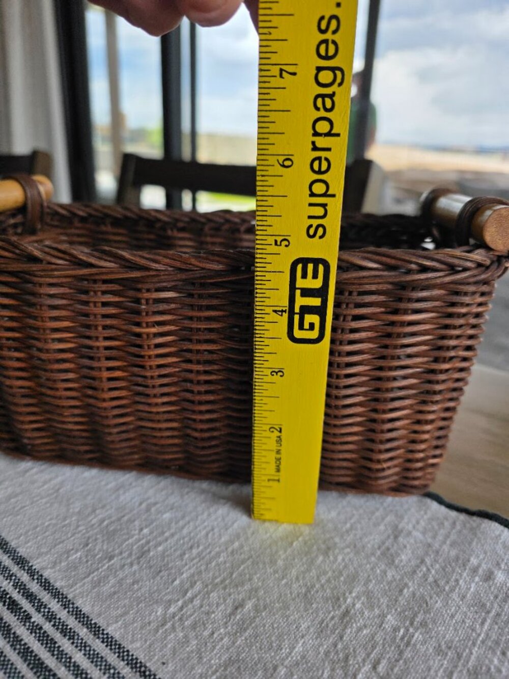 Handled Wicker Baskets - Picture 4 of 6